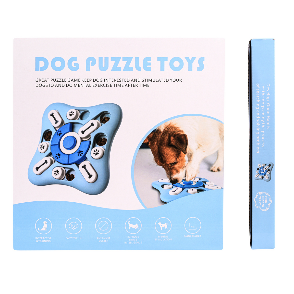 Interactive Slow Feeder Puzzle Toy for Dogs