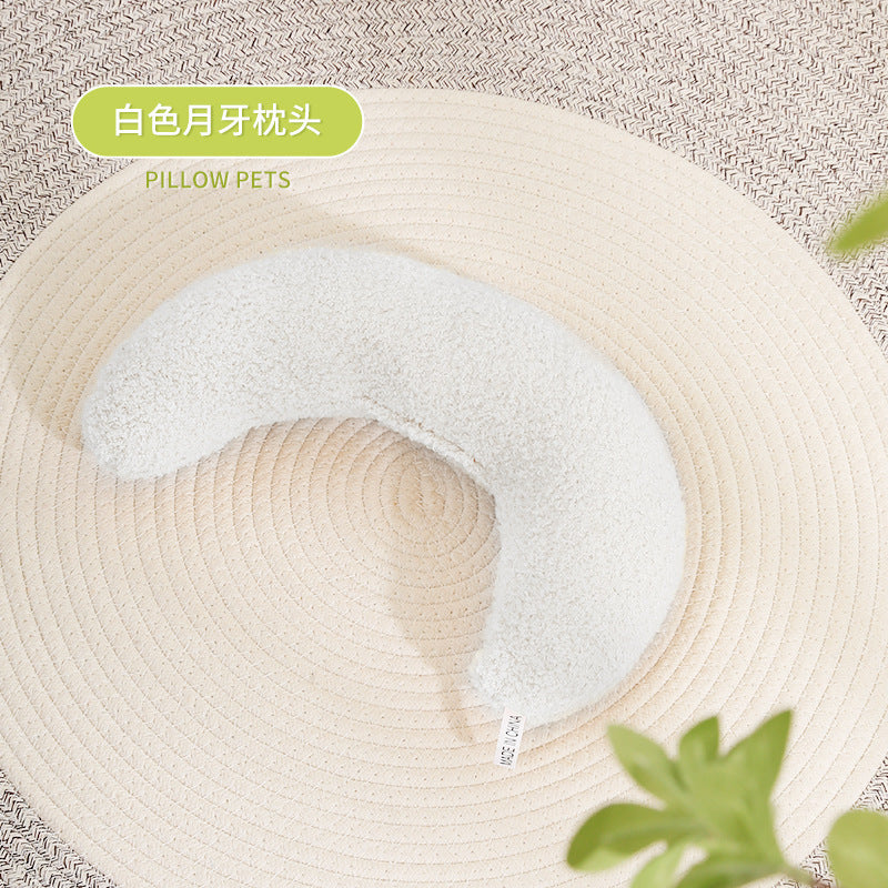 New Pet Supplies Soft Crescent-Shaped Pillow for Cats&Dogs