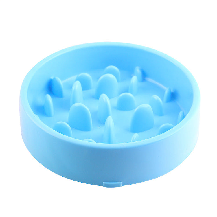 Slow Feed Pet Bowl with Anti-Choke Design and Mat