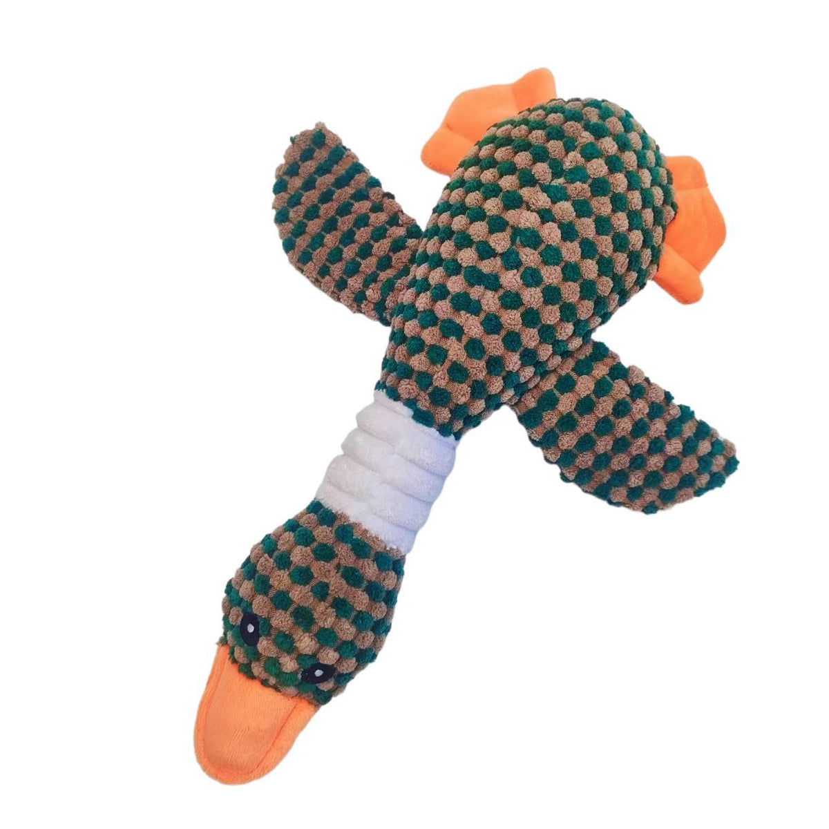 New Plush Sounding Dog Toy for Chewing - Goose Shape