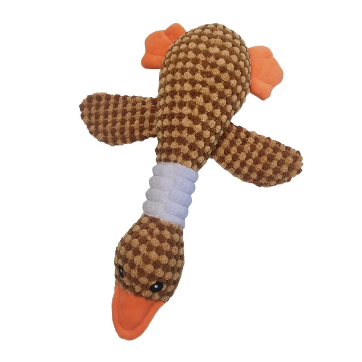 New Plush Sounding Dog Toy for Chewing - Goose Shape