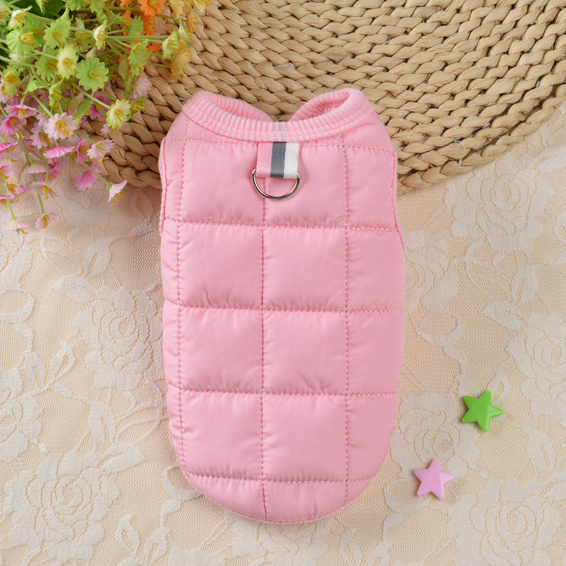 Korean Minimalist Pet Clothing for Dogs and Cats