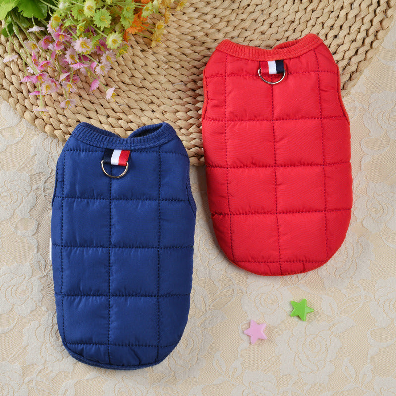 Korean Minimalist Pet Clothing for Dogs and Cats