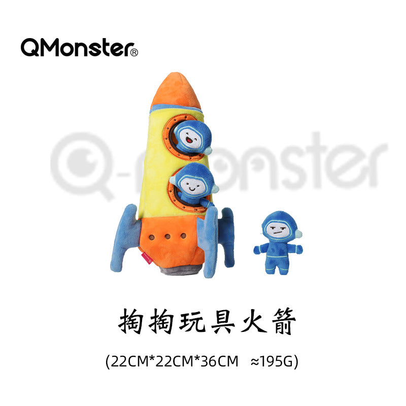 Qmonster Durable Chew Dog Training Toy Family