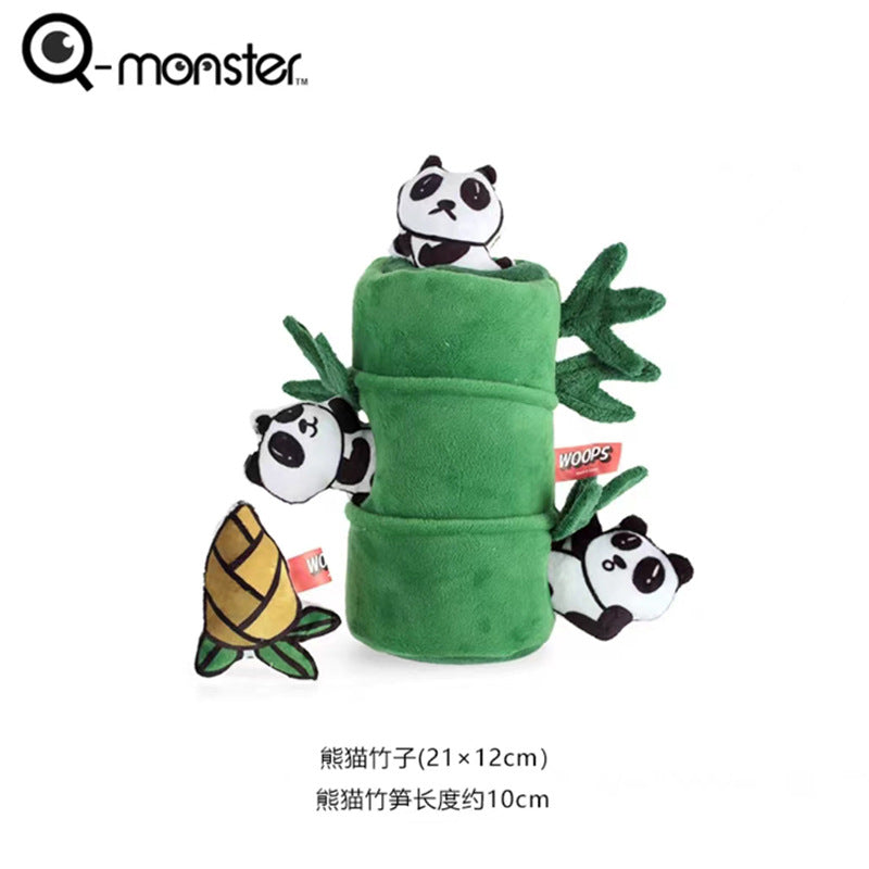 Qmonster Durable Chew Dog Training Toy Family