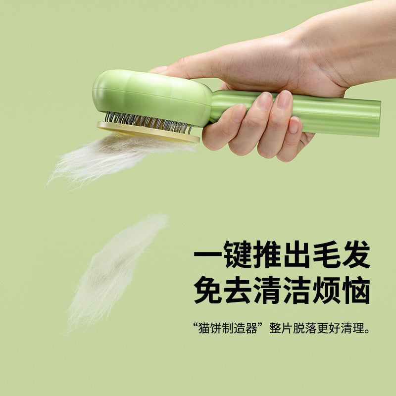 New Sunflower Pet Comb for Cats and Self-Cleaning