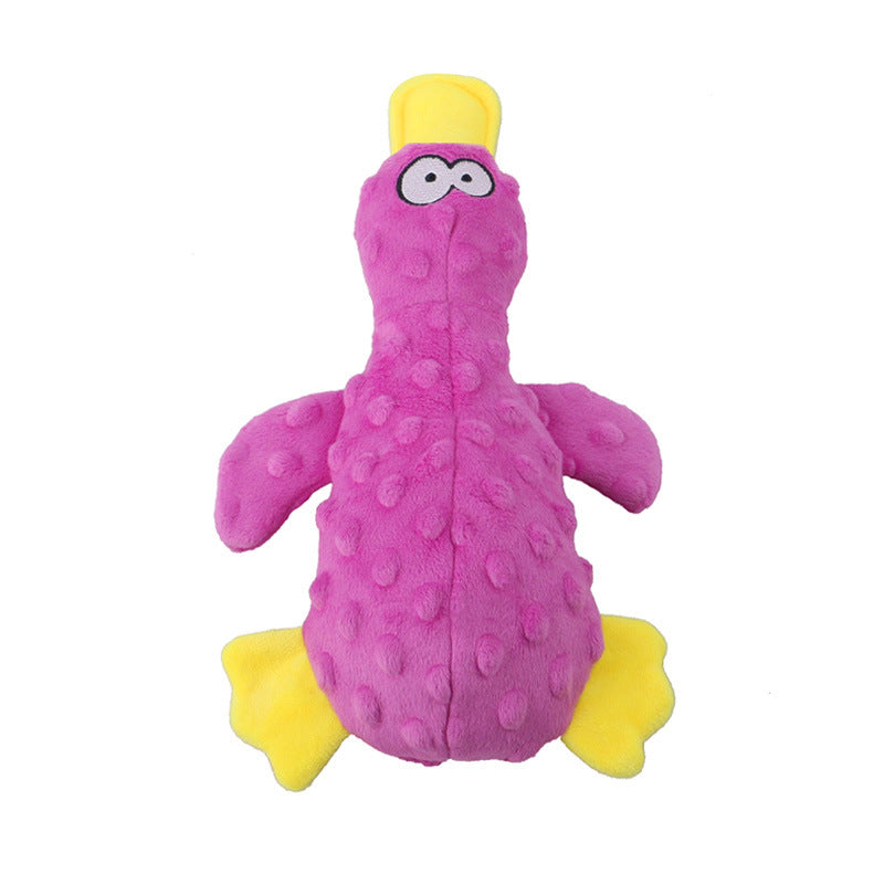 2023 New Plush Duck Pet Toy for Dogs and Cats