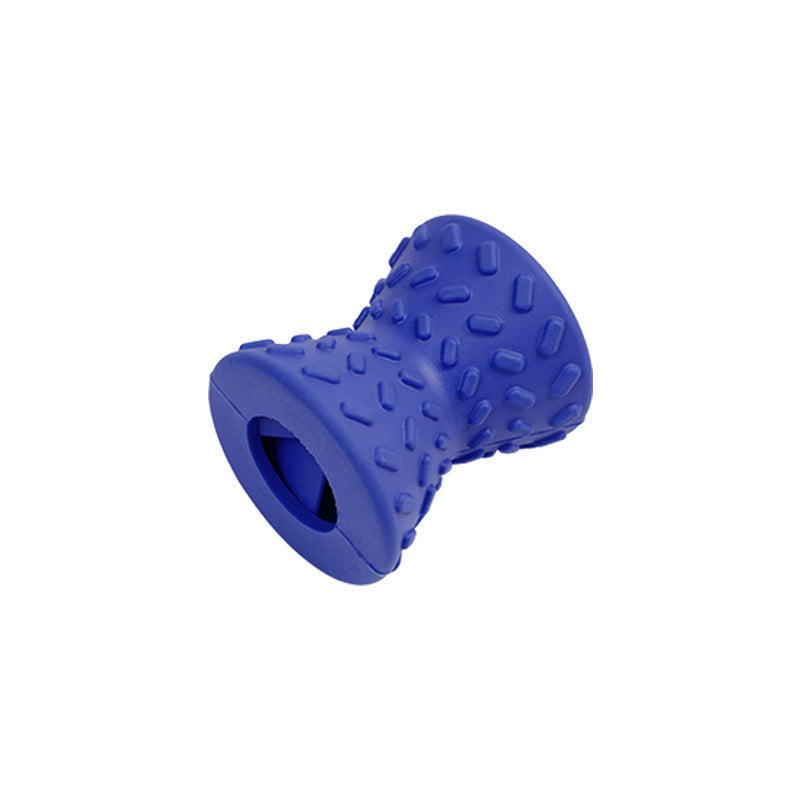 Iron Plate Textured Dumbbell Dog Chew Toy for Teeth