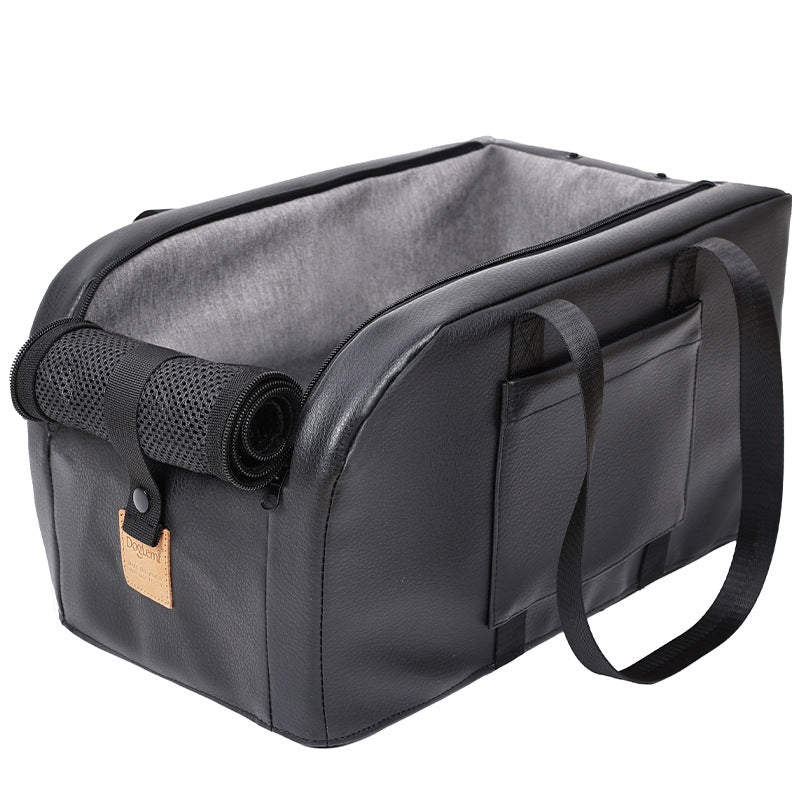 Portable Pet Car Seat with Cushion for Cats and Dogs