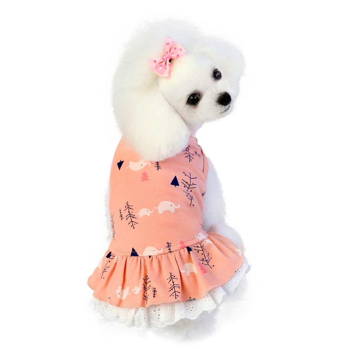 Pet Clothing Spring Summer for Dogs - Elephant Dress