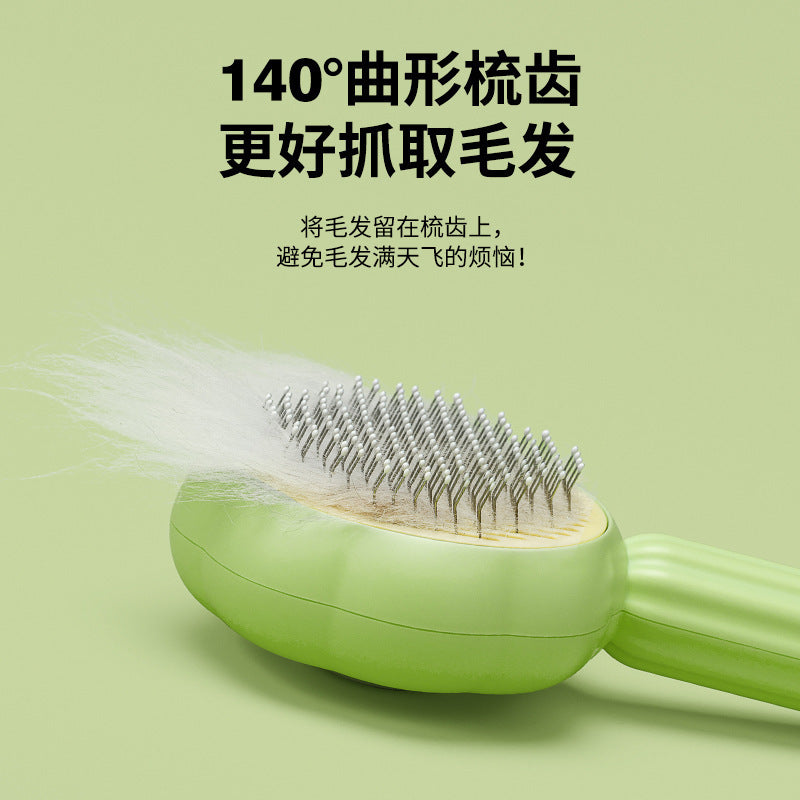 New Sunflower Pet Comb for Cats and Self-Cleaning