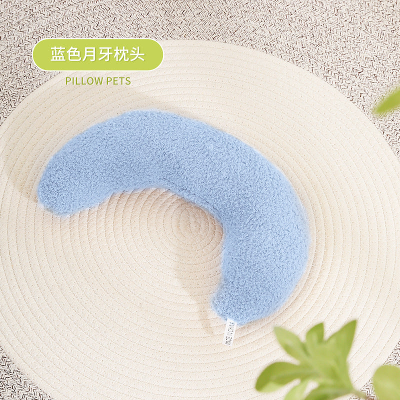 New Pet Supplies Soft Crescent-Shaped Pillow for Cats&Dogs