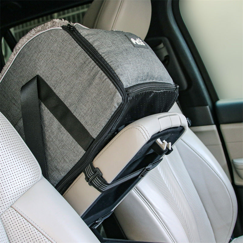 Pet Car Seat Bed for Cats and Dogs - Travel Carrier