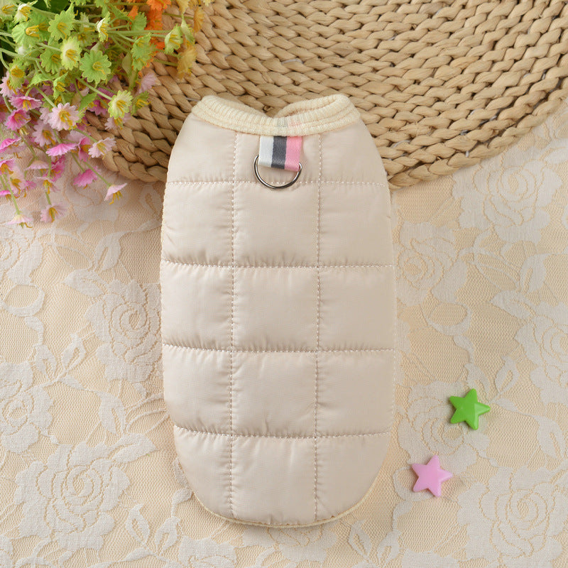 Korean Minimalist Pet Clothing for Dogs and Cats