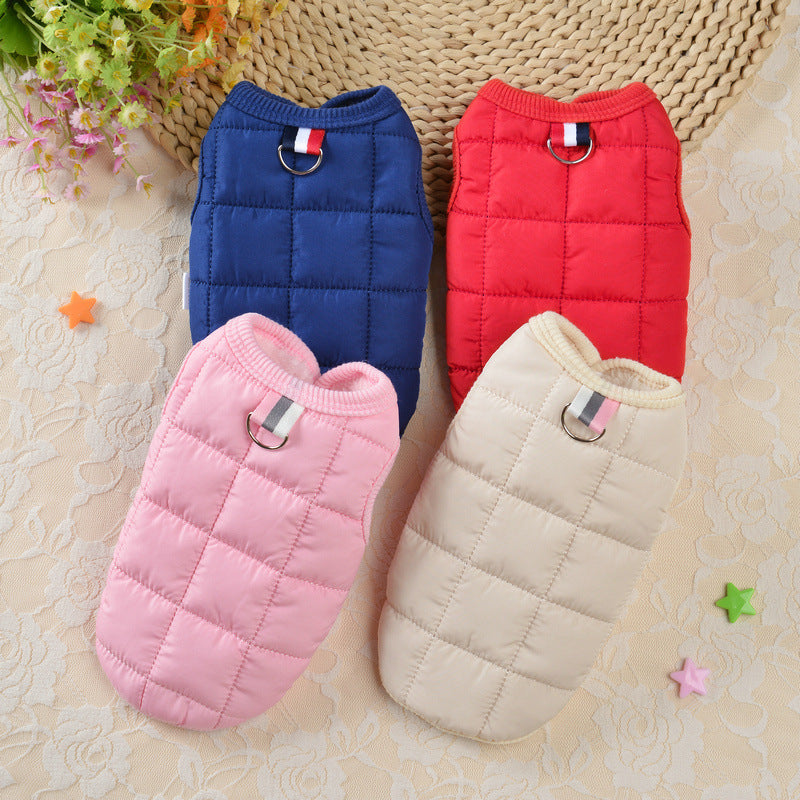 Korean Minimalist Pet Clothing for Dogs and Cats